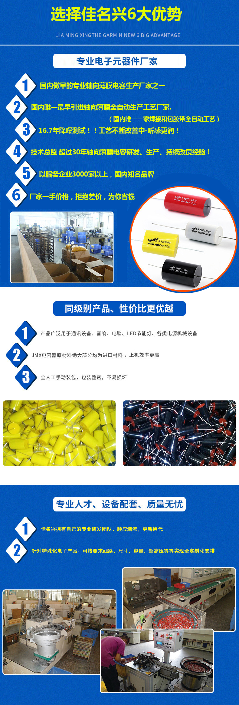 佳名興電容介紹 佳名興電容介紹